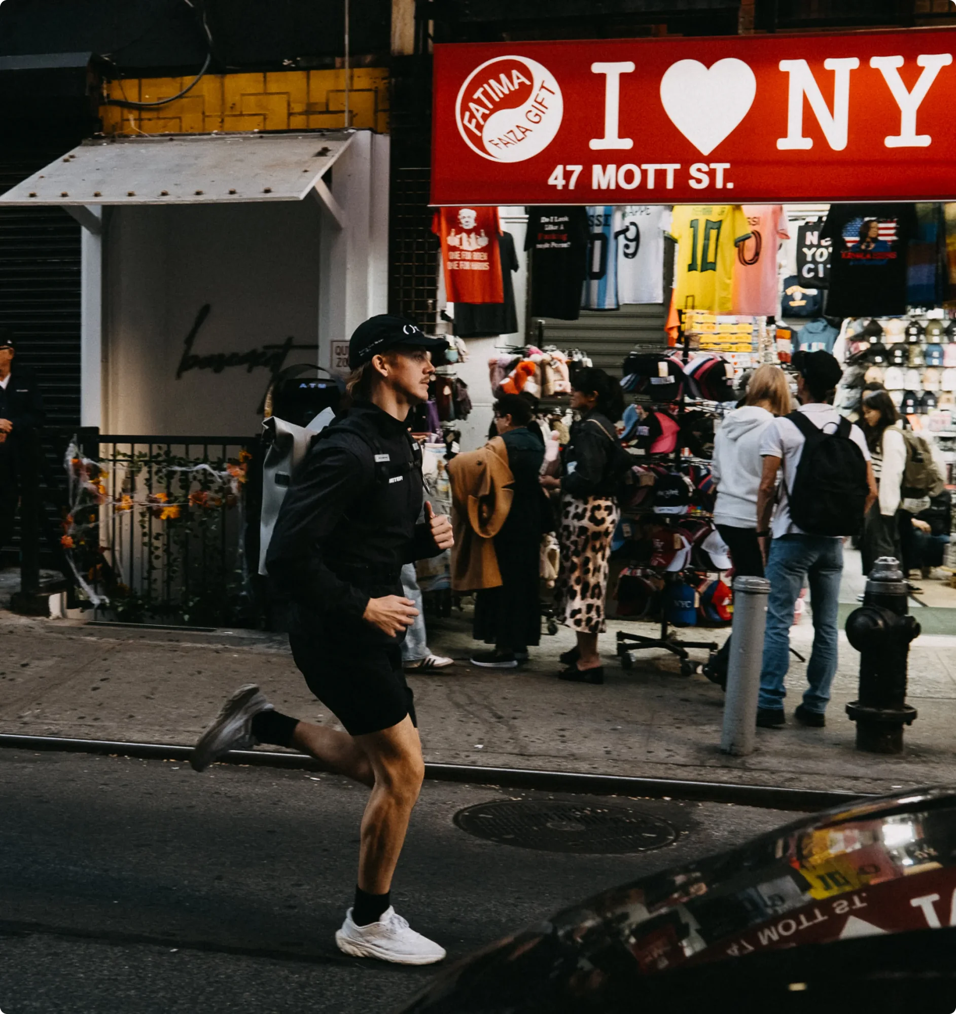 Runner in New York City